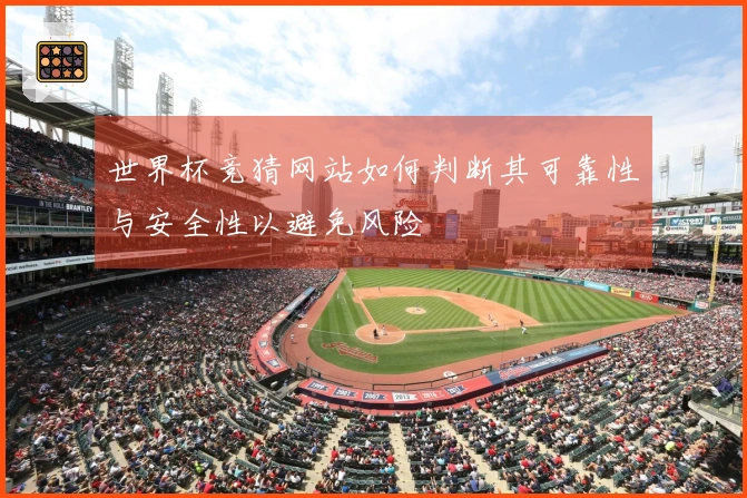 世界杯竞猜网站如何判断其可靠性与安全性以避免风险