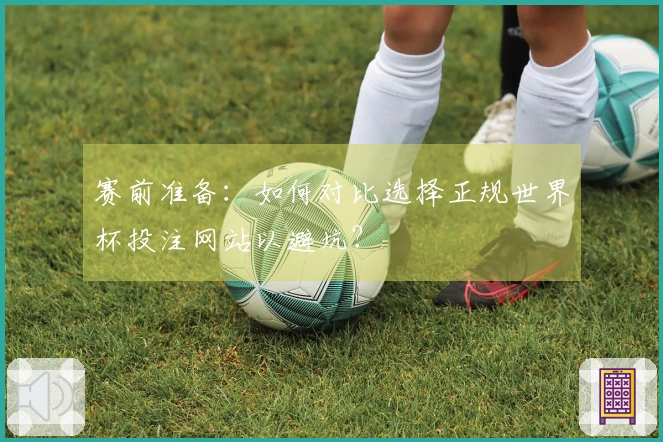赛前准备：如何对比选择正规世界杯投注网站以避坑？